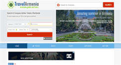 Desktop Screenshot of flyarmenia.net